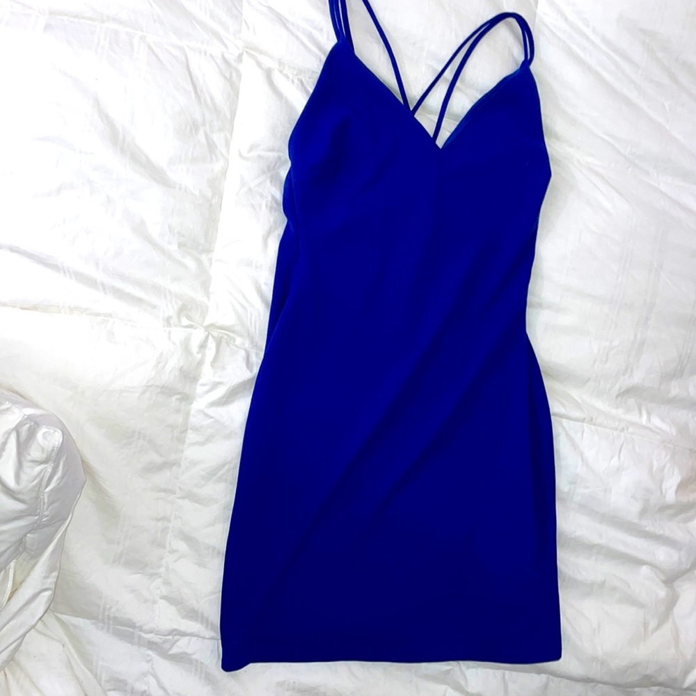 Windsor blue mini dress